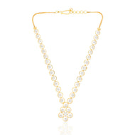 Classic Flora Radiance Diamond Short Necklace