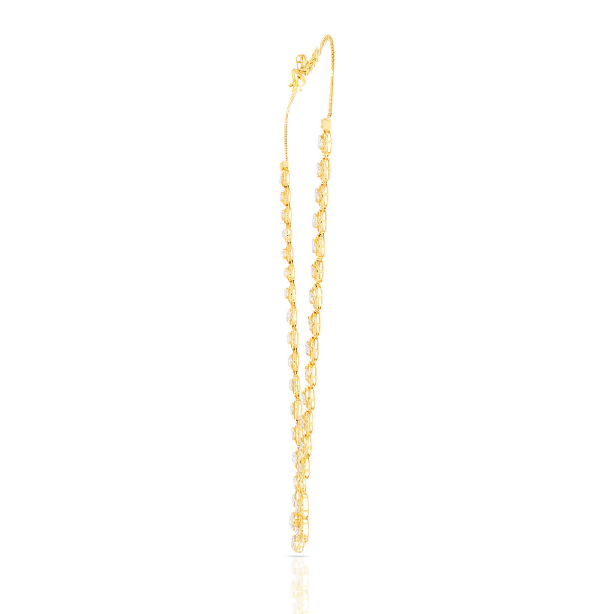 Classic Flora Radiance Diamond Short Necklace