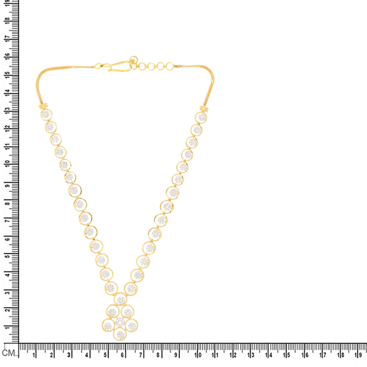 Classic Flora Radiance Diamond Short Necklace
