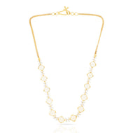 Bold Dazzle Diamond Short Necklace