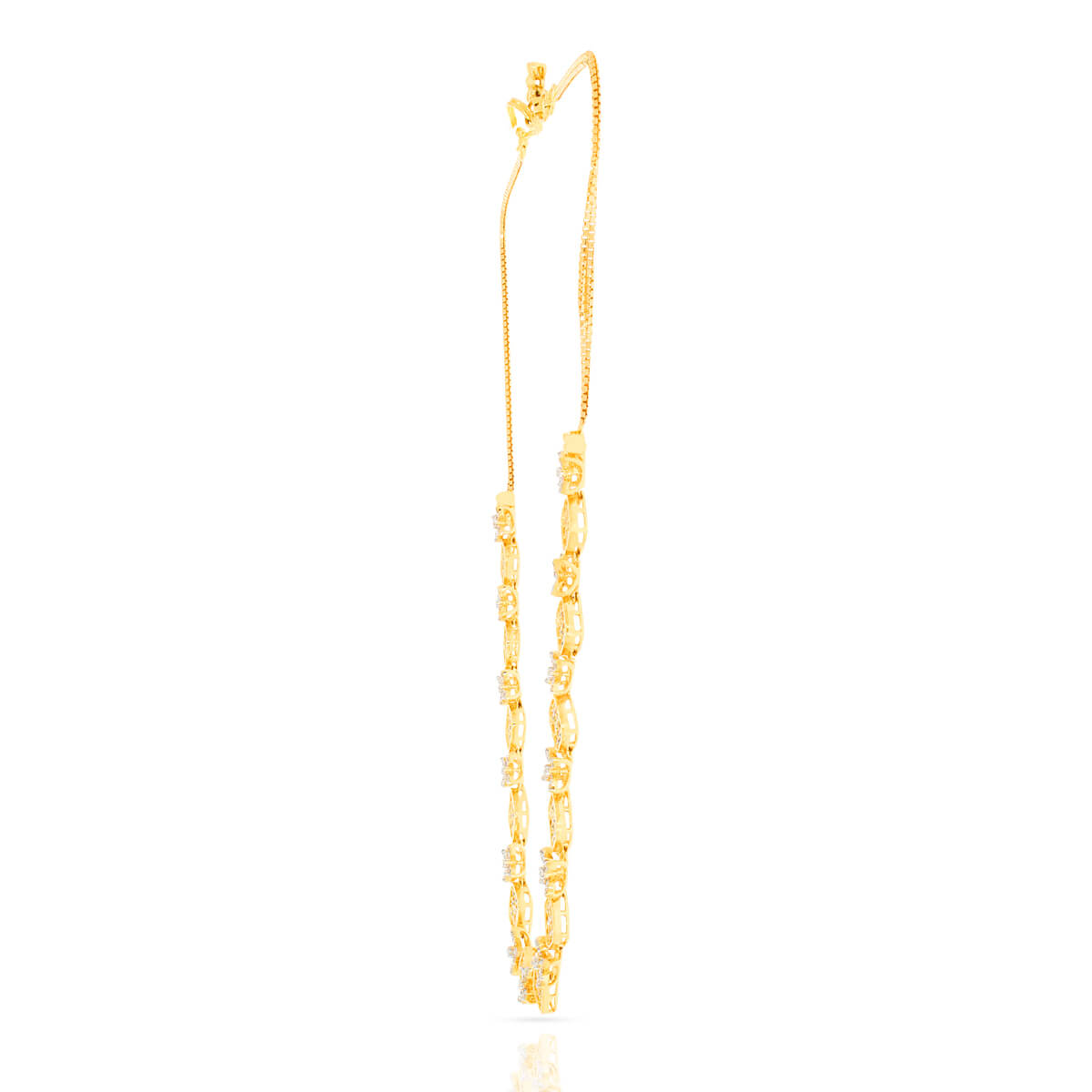 Bold Dazzle Diamond Short Necklace