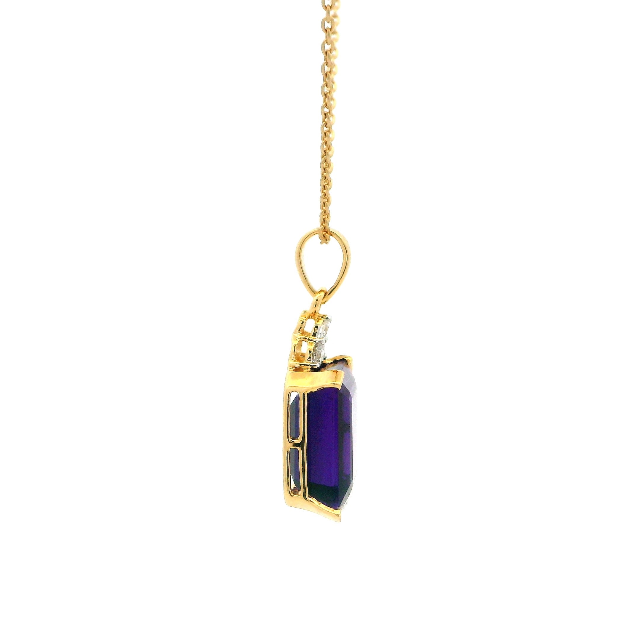 18K Lab Grown Diamond Necklace
