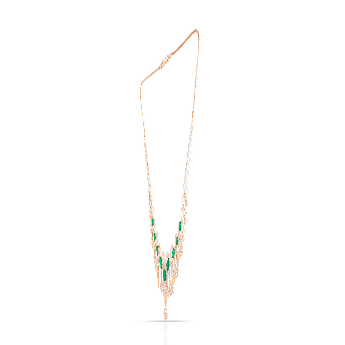 Sophisticated Shine Diamond Necklace