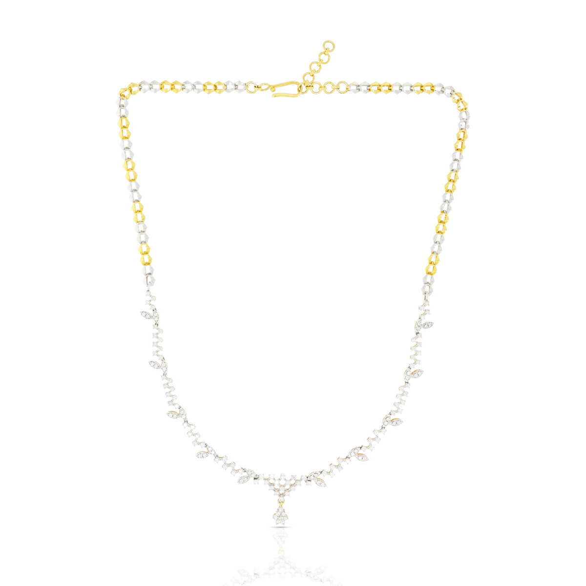 Stunning Dazzle Diamond Short Necklace