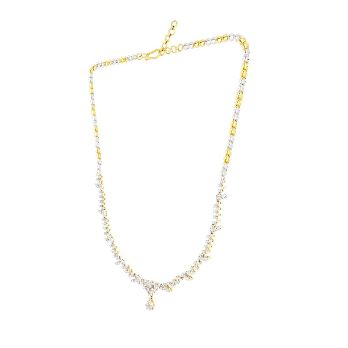 Stunning Dazzle Diamond Short Necklace