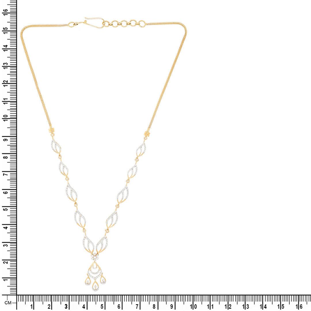 Vintage Radiance Diamond Short Necklace
