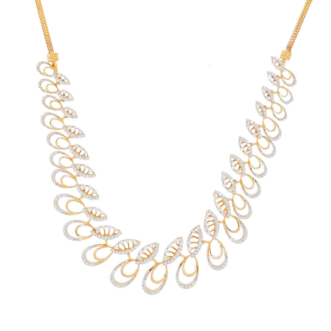 Elegant Nuptial Diamond Necklace