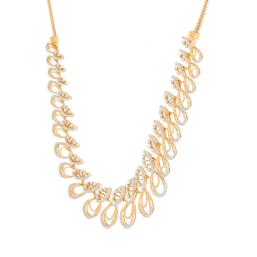 Elegant Nuptial Diamond Necklace