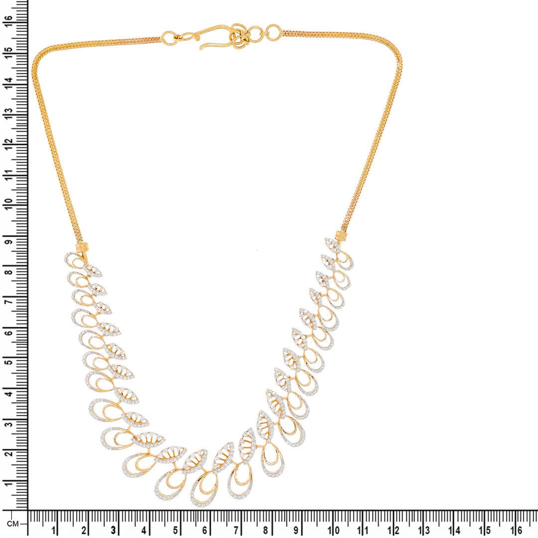Elegant Nuptial Diamond Necklace