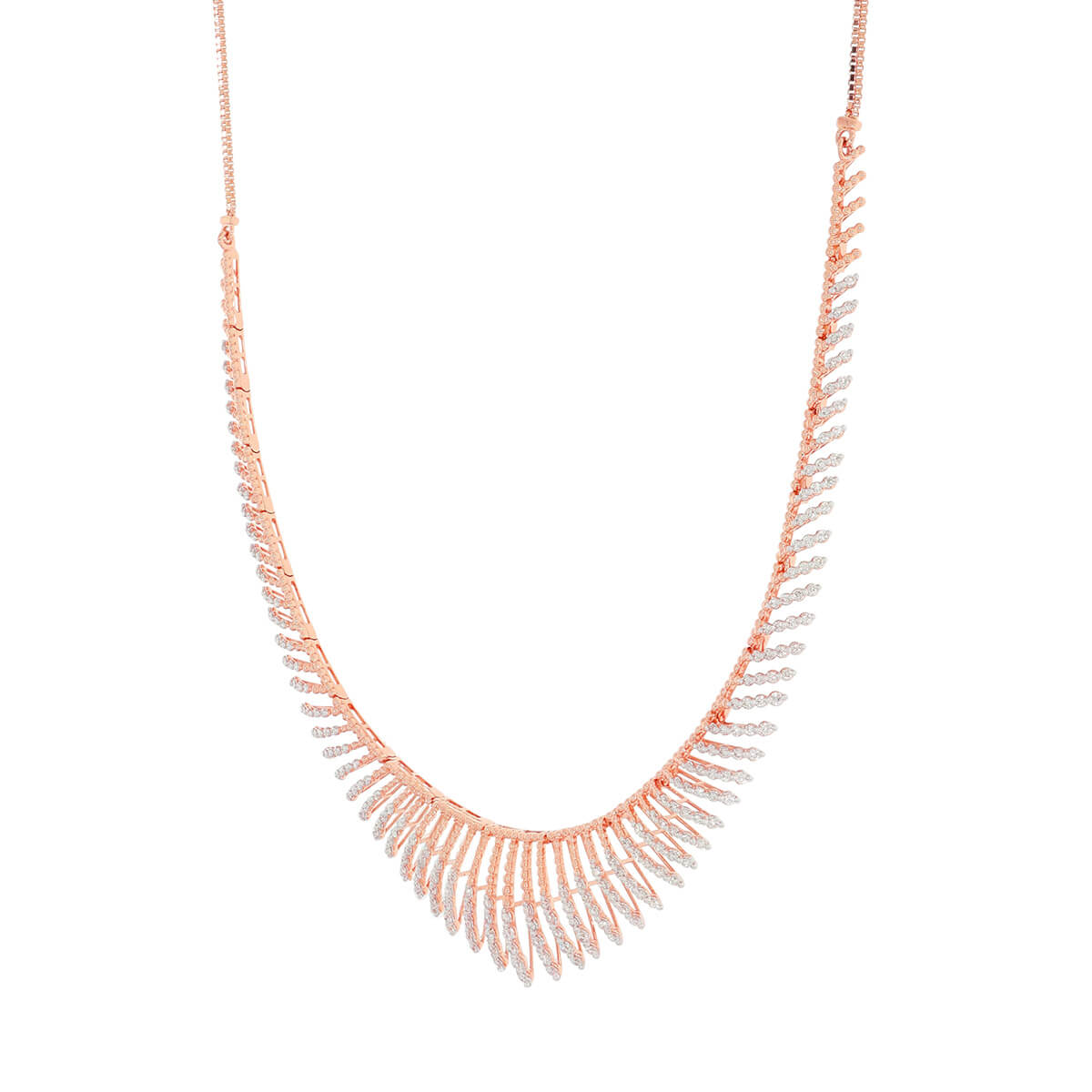 Simply Charming Diamond Short Necklace