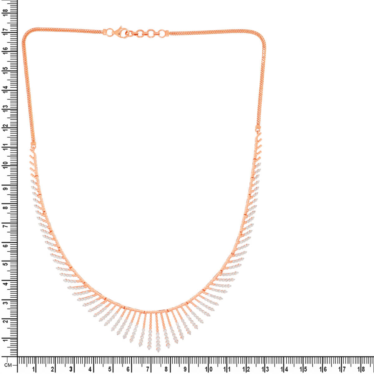 Simply Charming Diamond Short Necklace