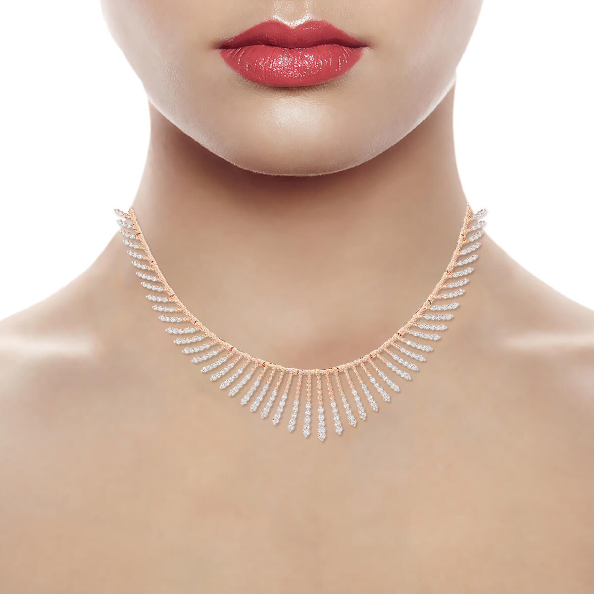 Simply Charming Diamond Short Necklace