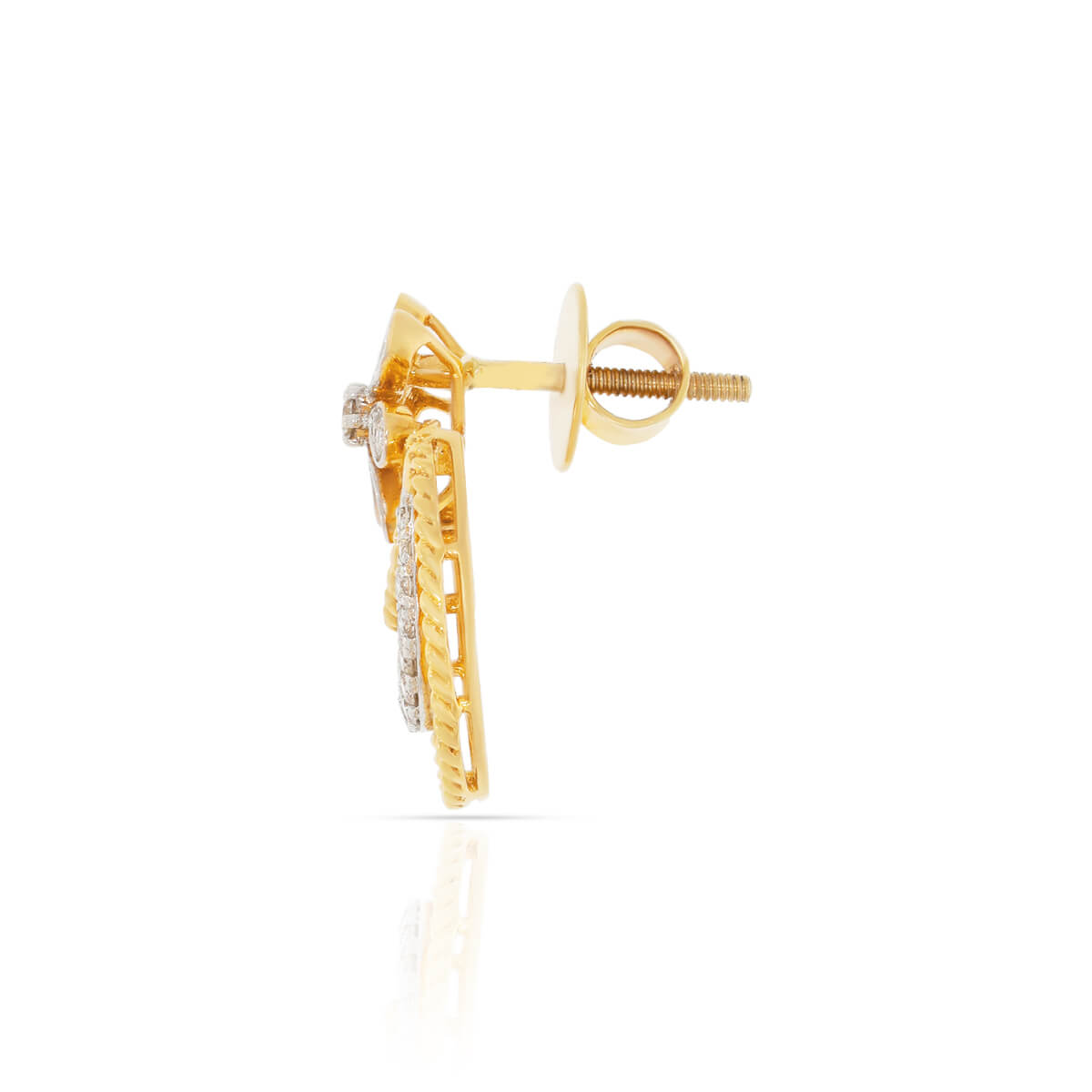 Radiant Charming Bloom Diamond Short Necklace