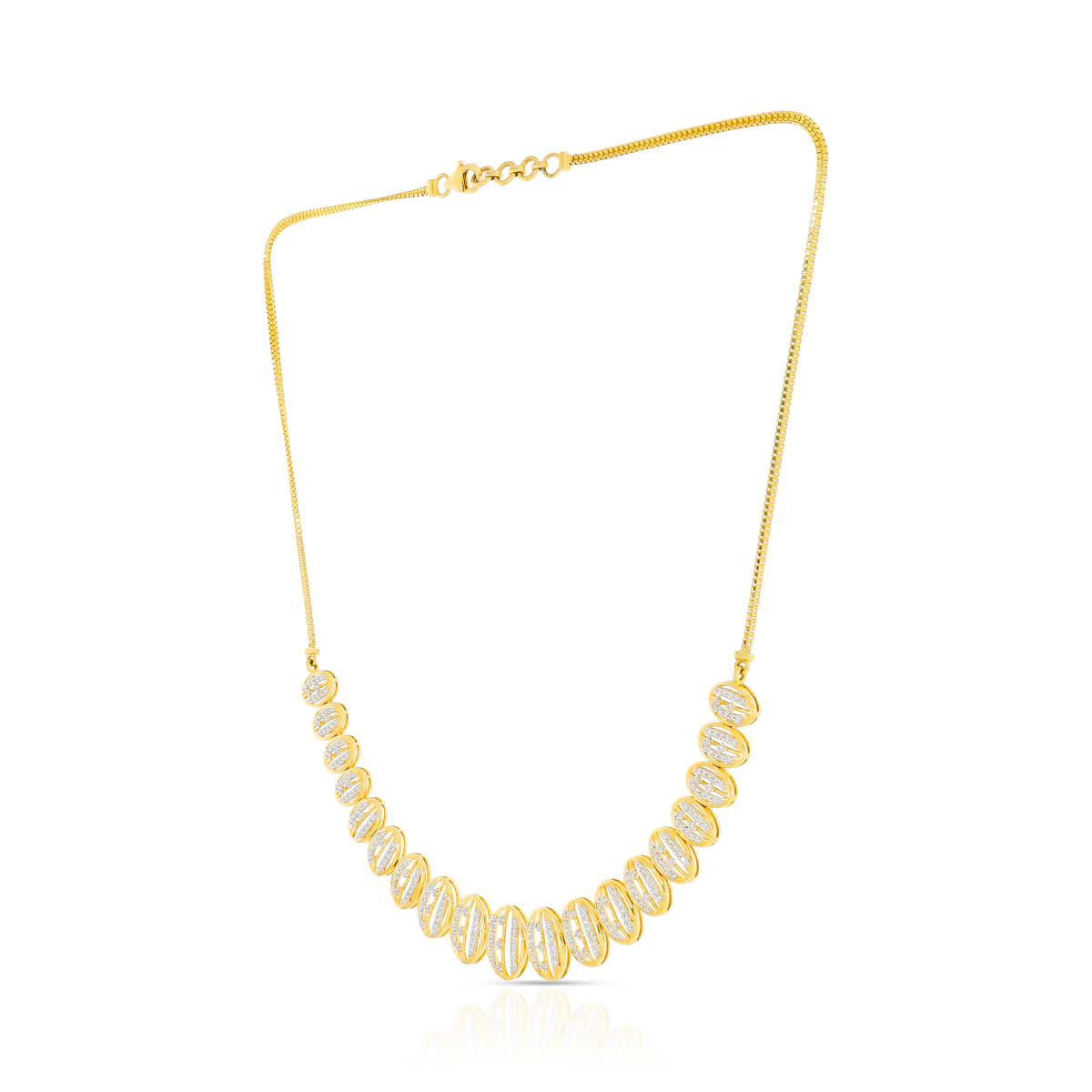 Effortless Shine Diamond Short Necklace