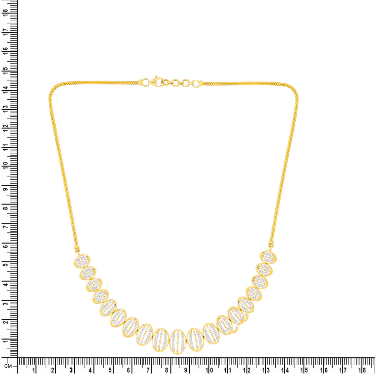 Effortless Shine Diamond Short Necklace