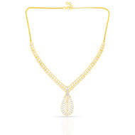 Dew Drop Dazzle Diamond Short Necklace