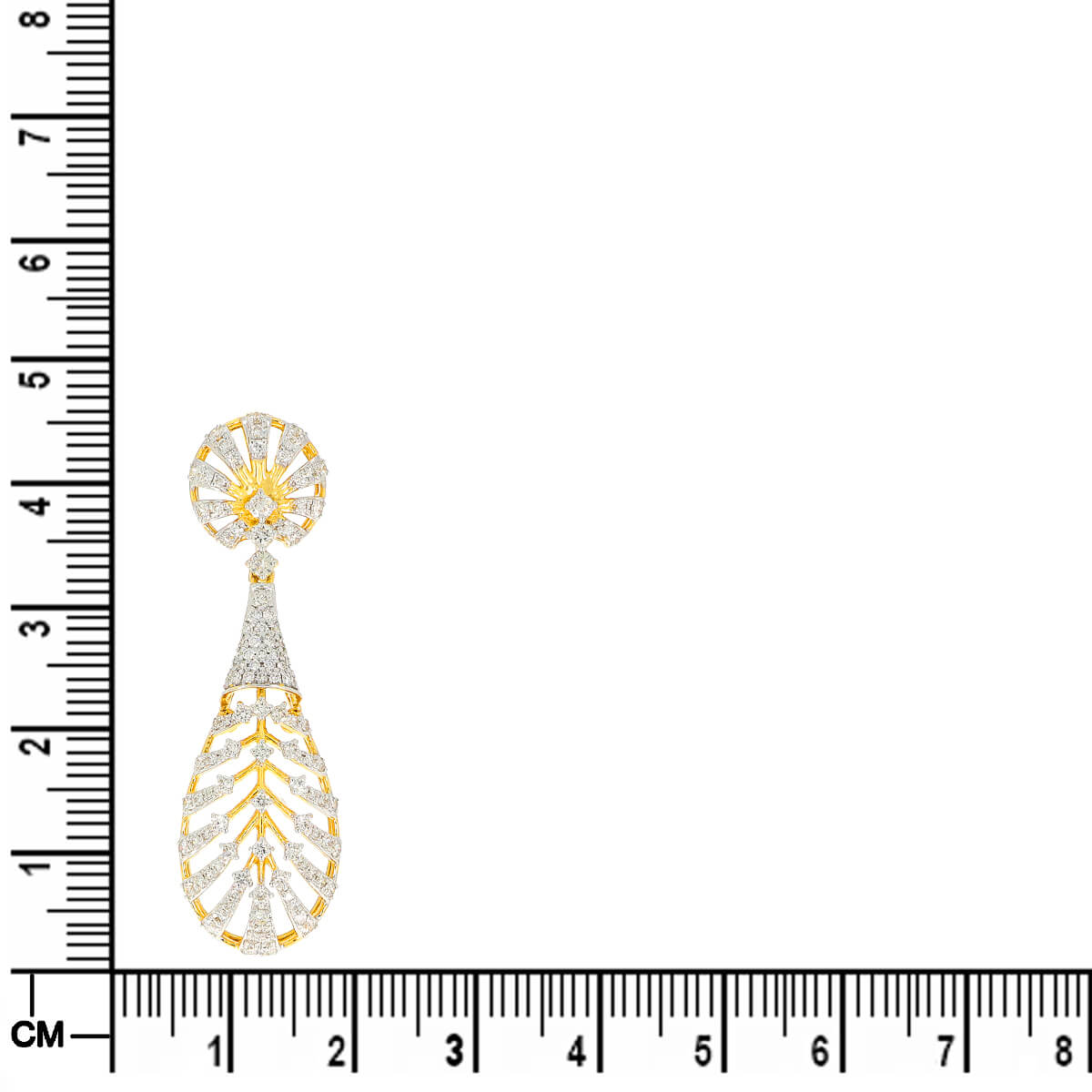 Radiant Dew Drops Diamond Short Necklace