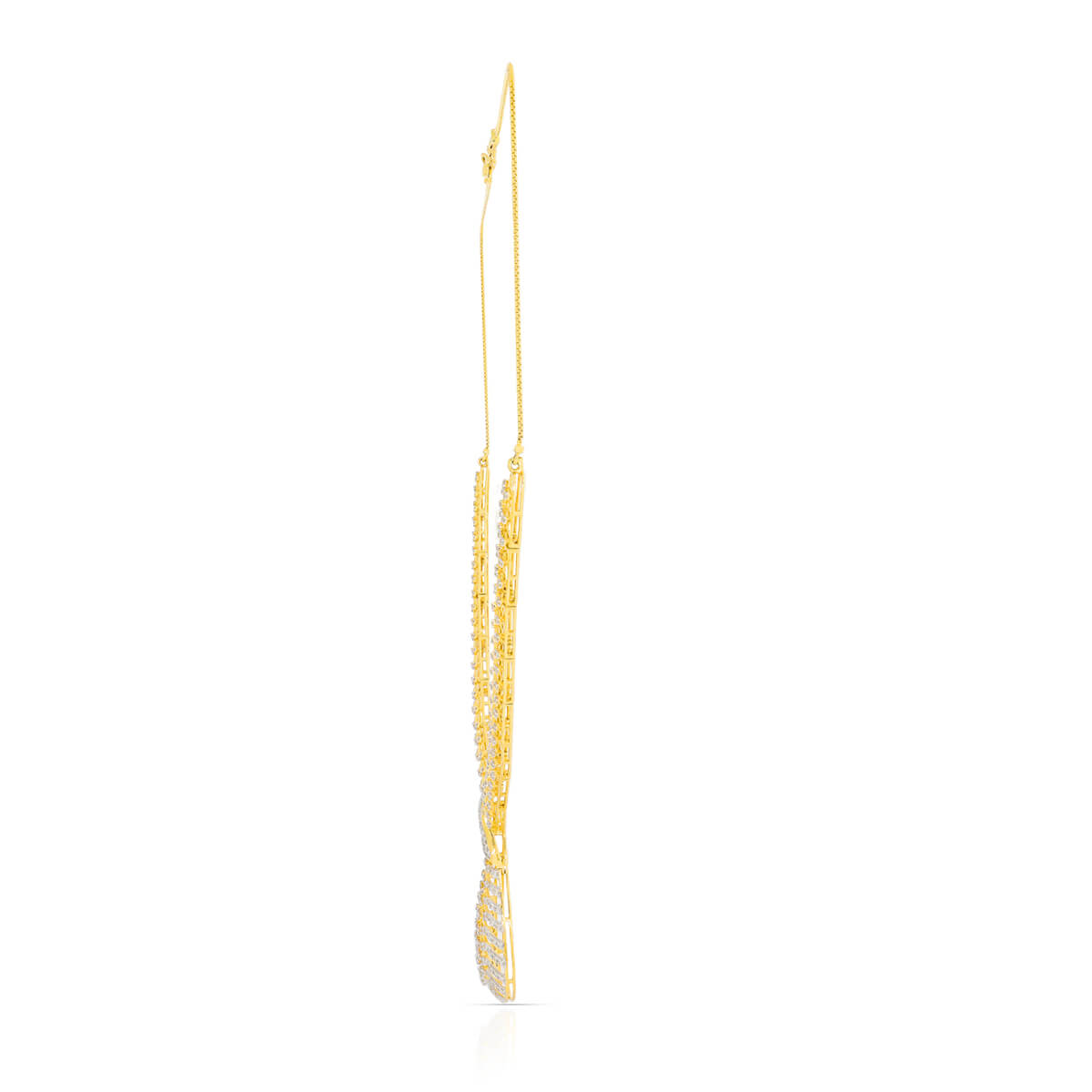 Radiant Dew Drops Diamond Short Necklace