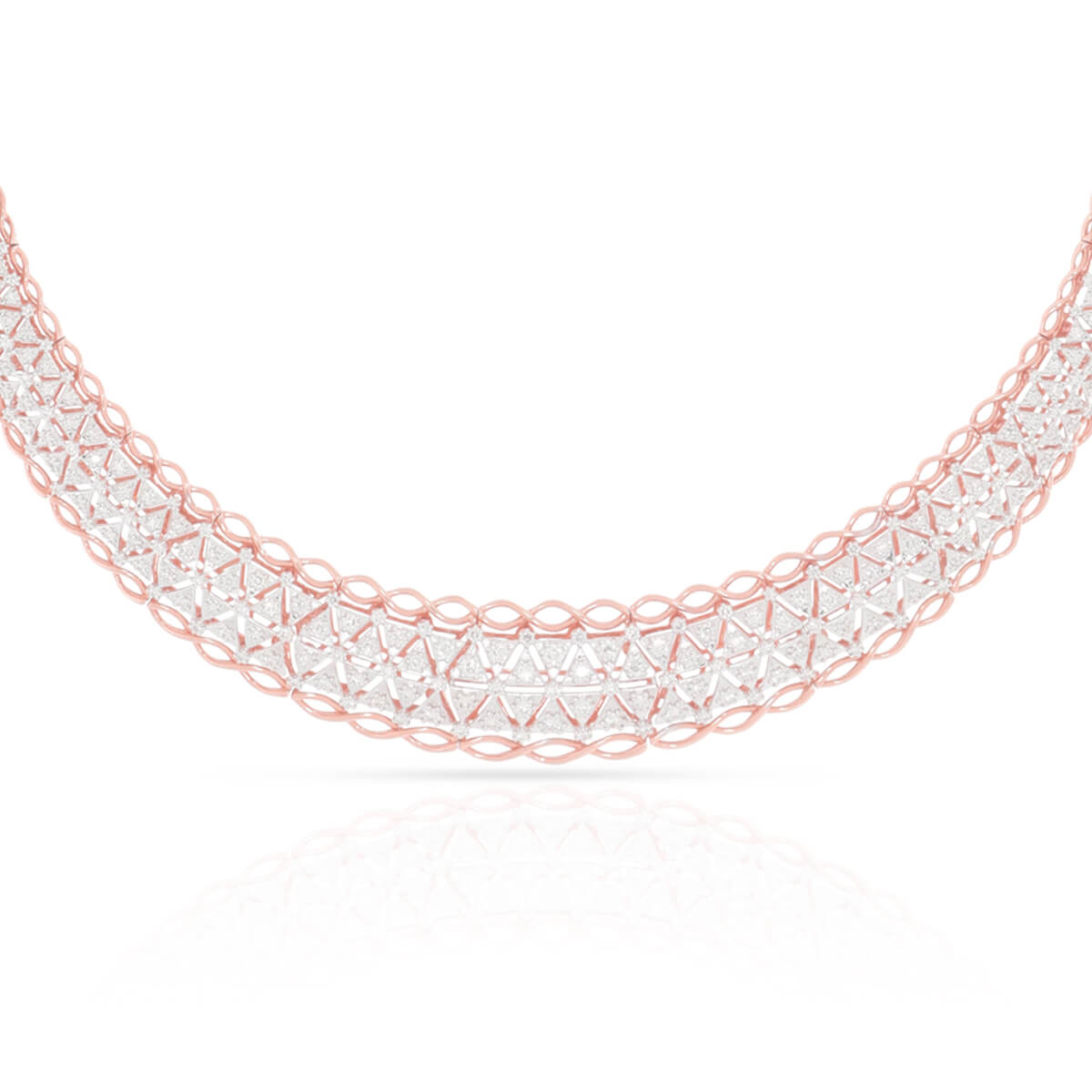 Diamond Necklace for Radiant Bride