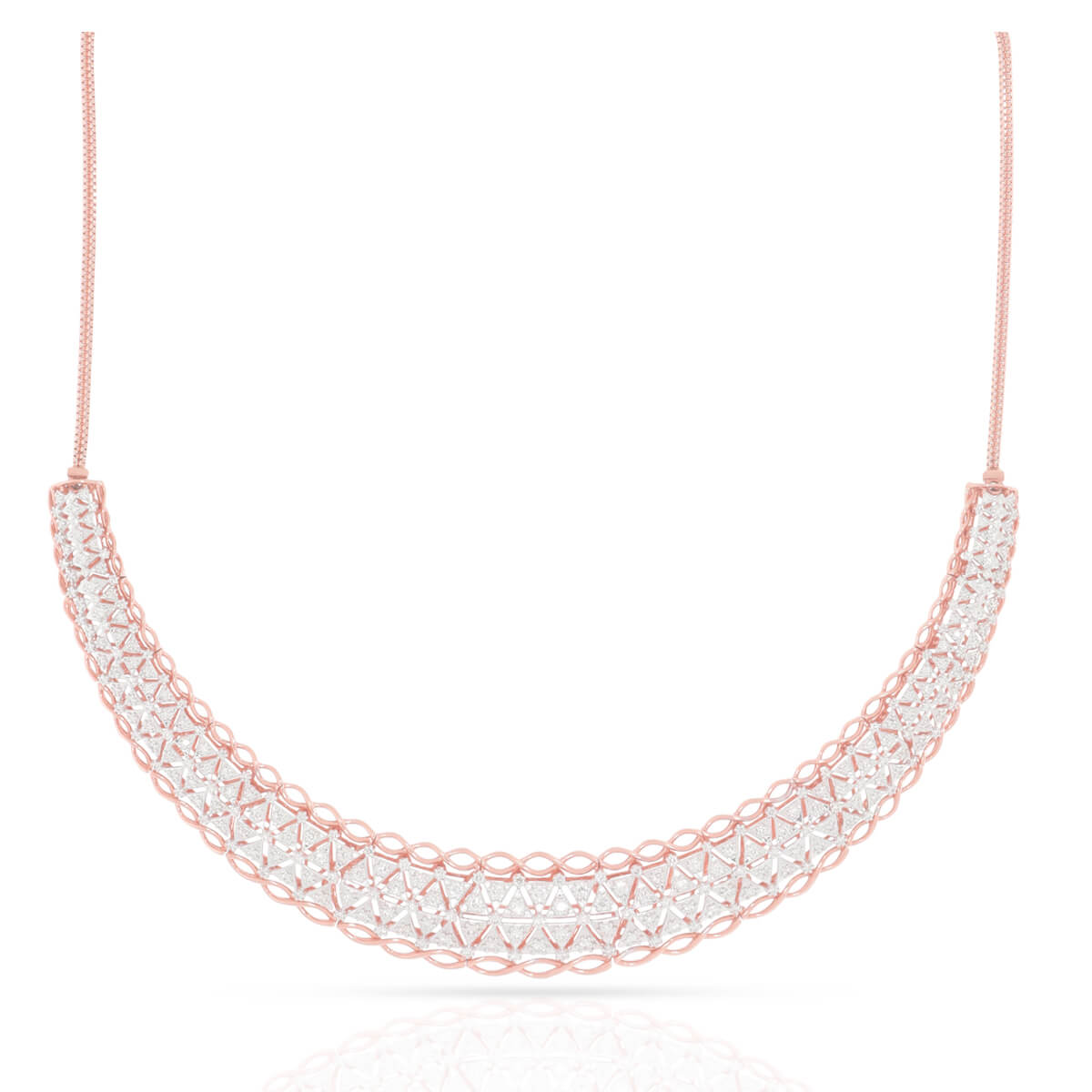 Diamond Necklace for Radiant Bride