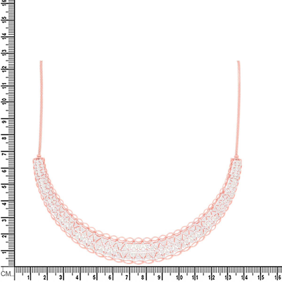 Diamond Necklace for Radiant Bride