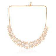 Vivid Gleam Diamond Short Necklace
