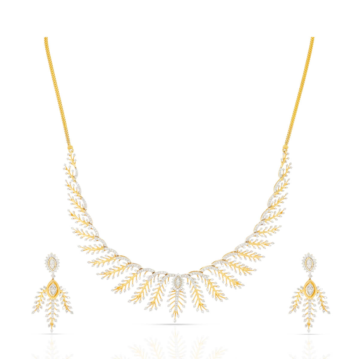 Minimalist Radiance Diamond Short Necklace