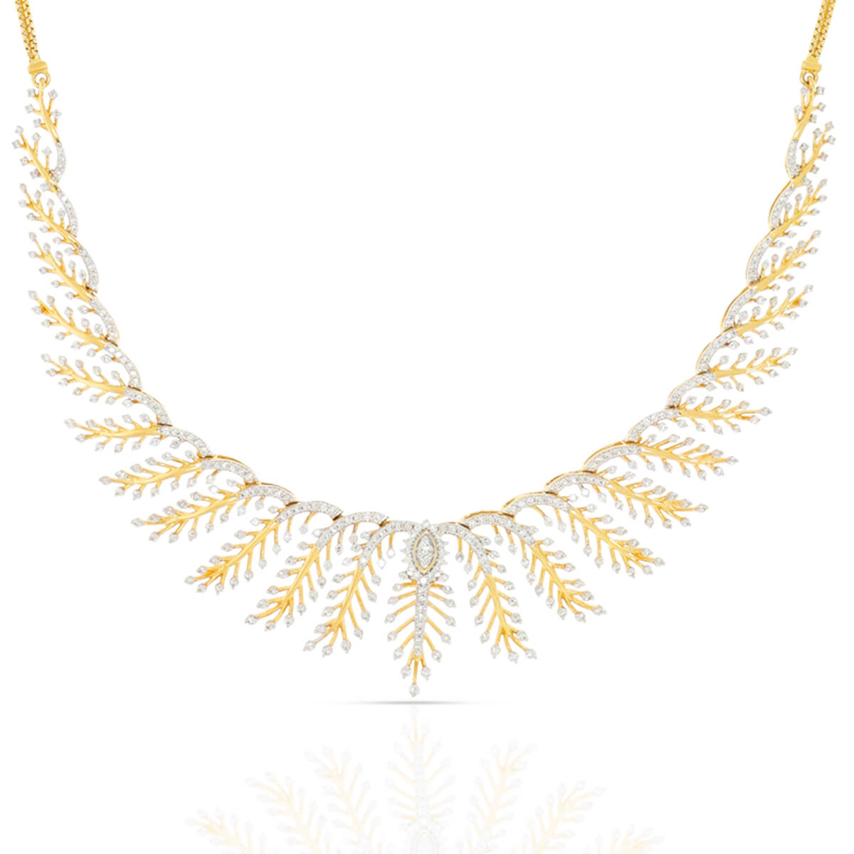 Minimalist Radiance Diamond Short Necklace
