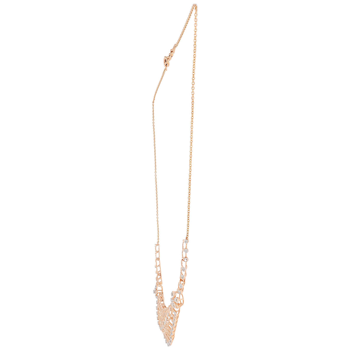 Effortless Gleam Diamond Short Necklace