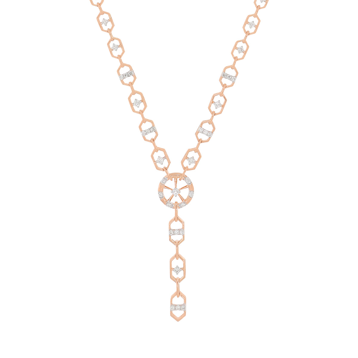 Minimalist Orb Radiance Diamond Short Necklace