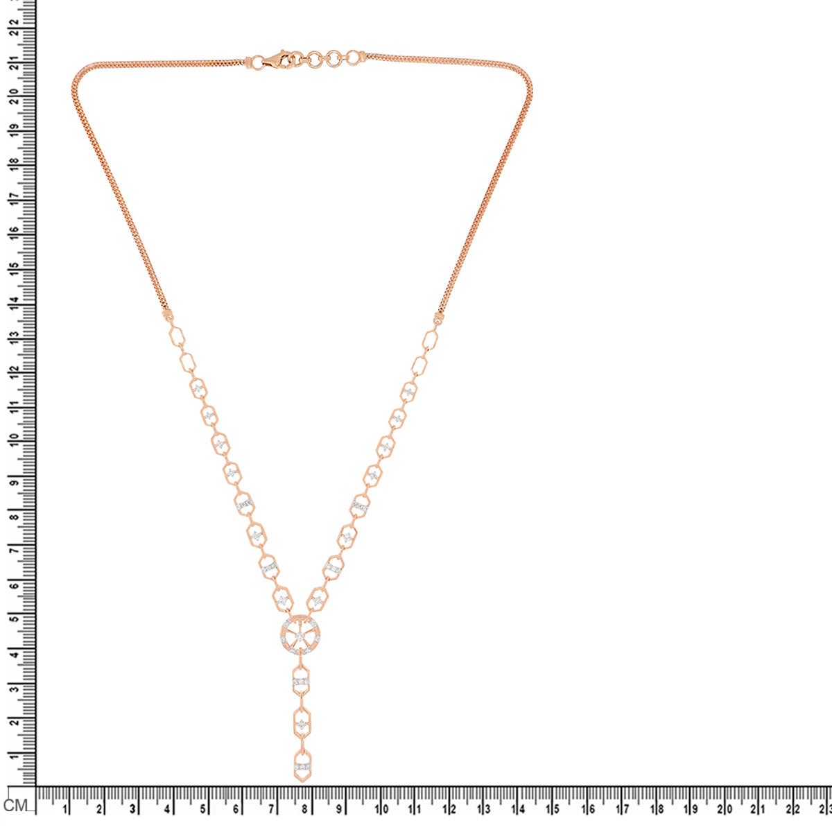 Minimalist Orb Radiance Diamond Short Necklace