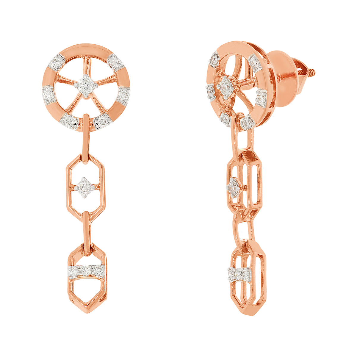 Minimalist Orb Radiance Diamond Short Necklace