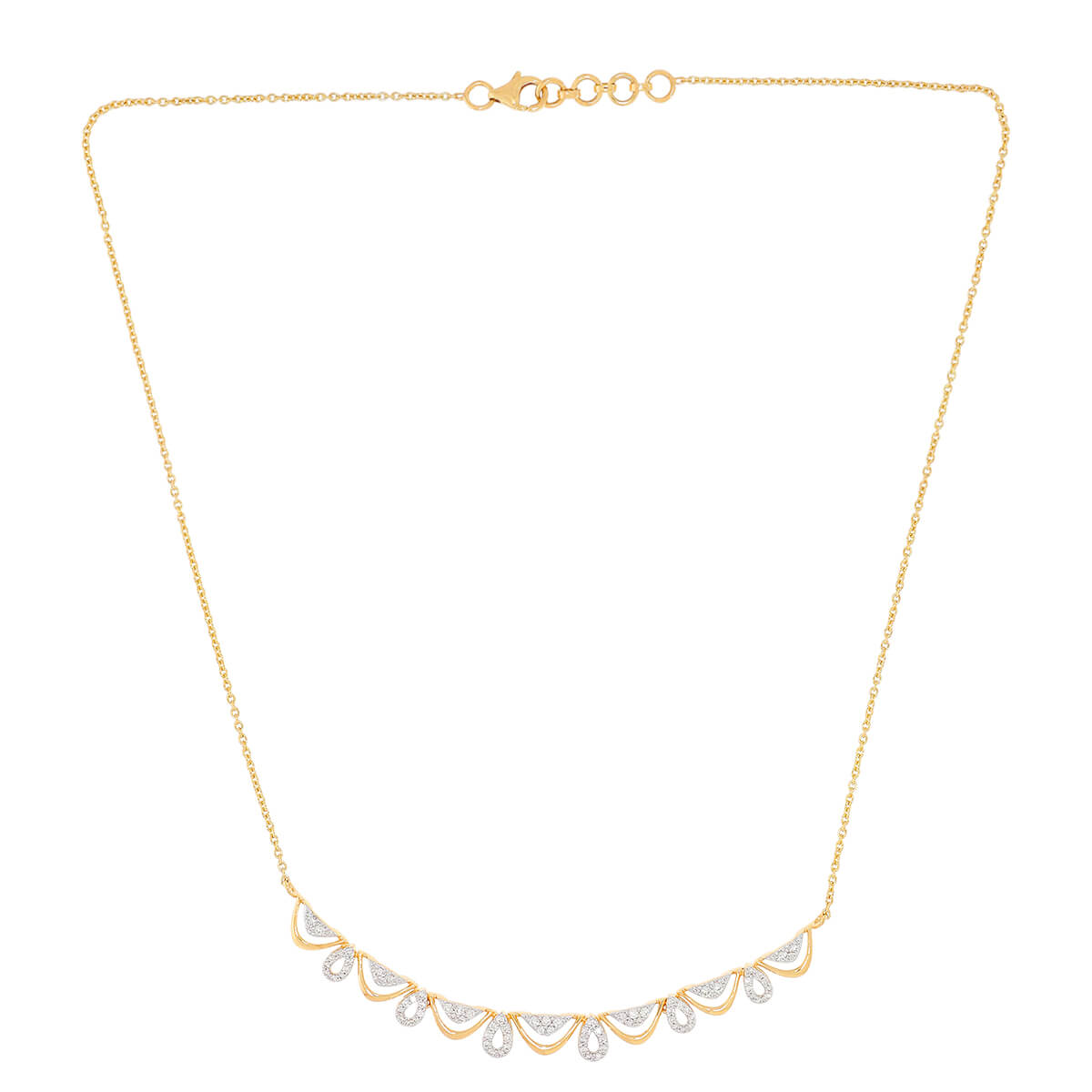 Petite Shine Diamond Short Necklace