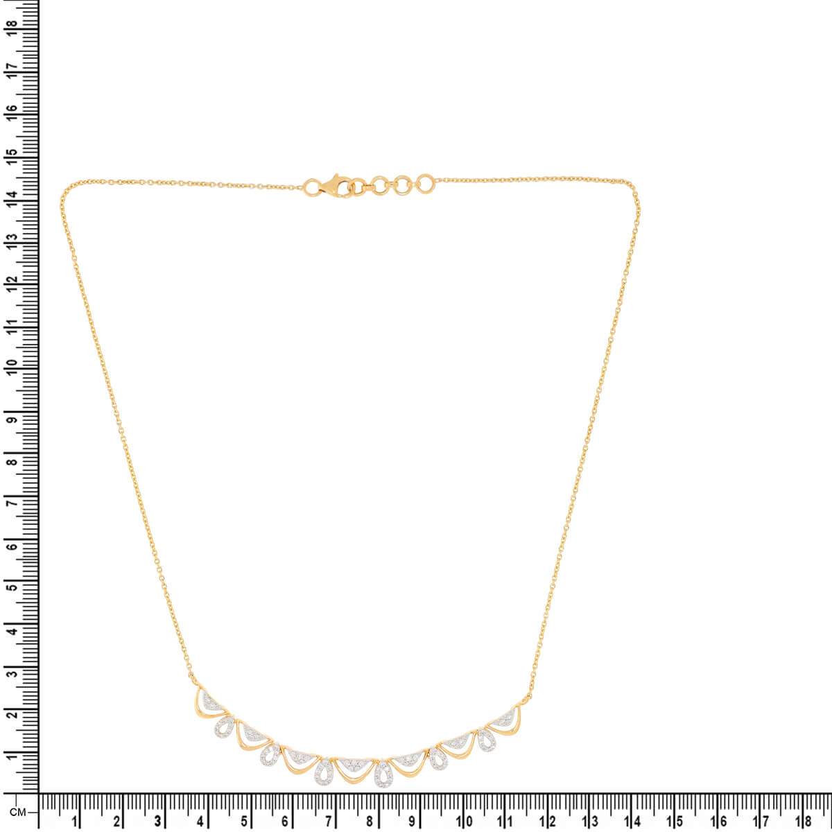 Petite Shine Diamond Short Necklace