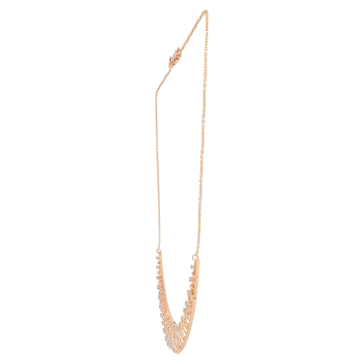 Chic Glow Diamond Short Necklace
