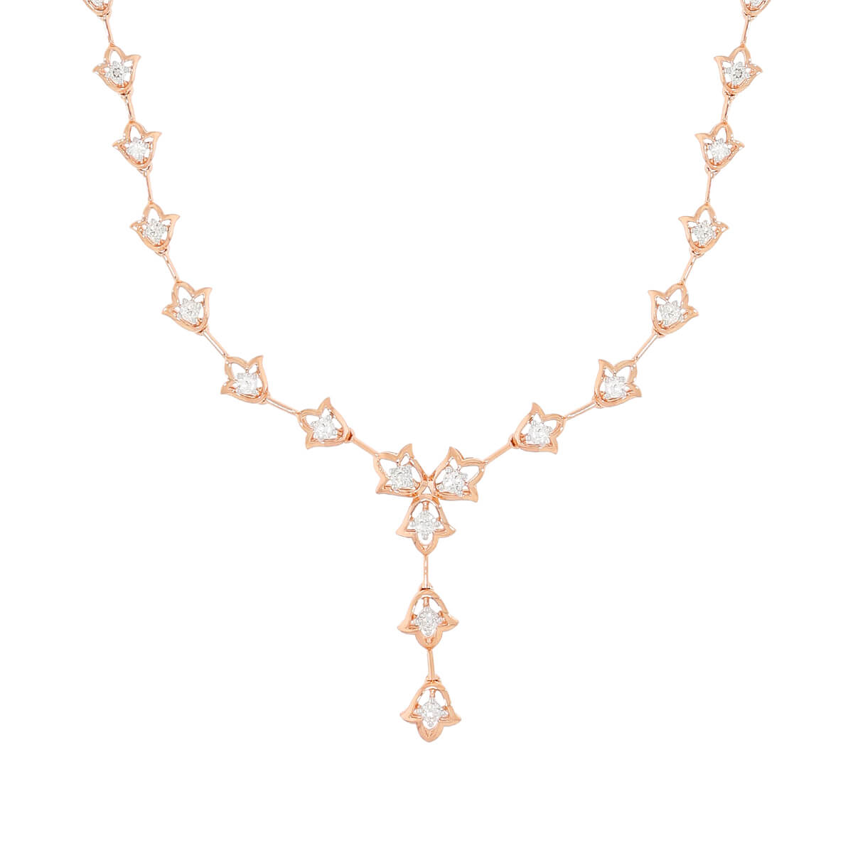 Chic Charm Diamond Short Necklace