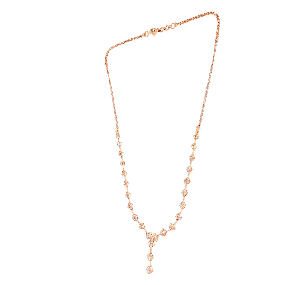 Chic Charm Diamond Short Necklace