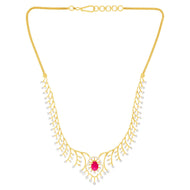 Classic Spark Diamond Short Necklace