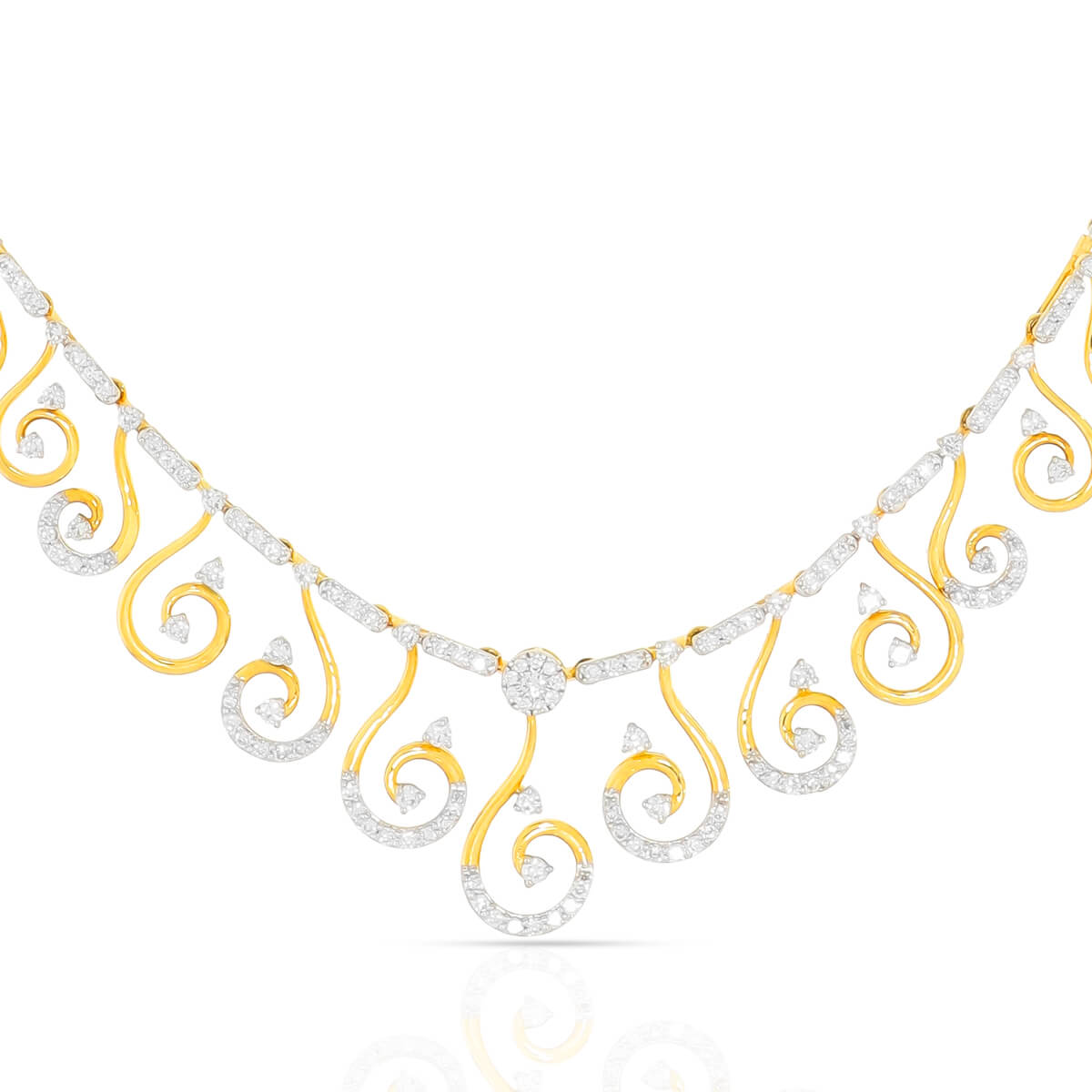 Minimalist Elegance Diamond Short Necklace