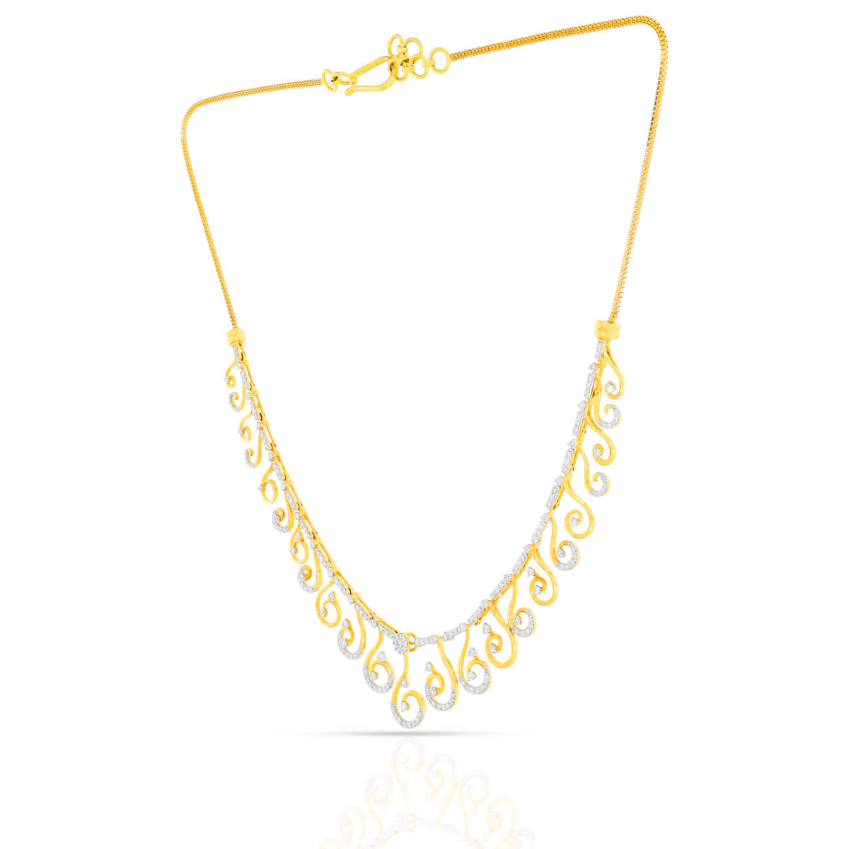 Minimalist Elegance Diamond Short Necklace