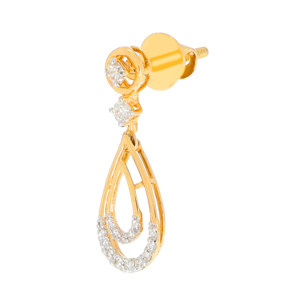 Luxe Swirl Diamond Short Necklace