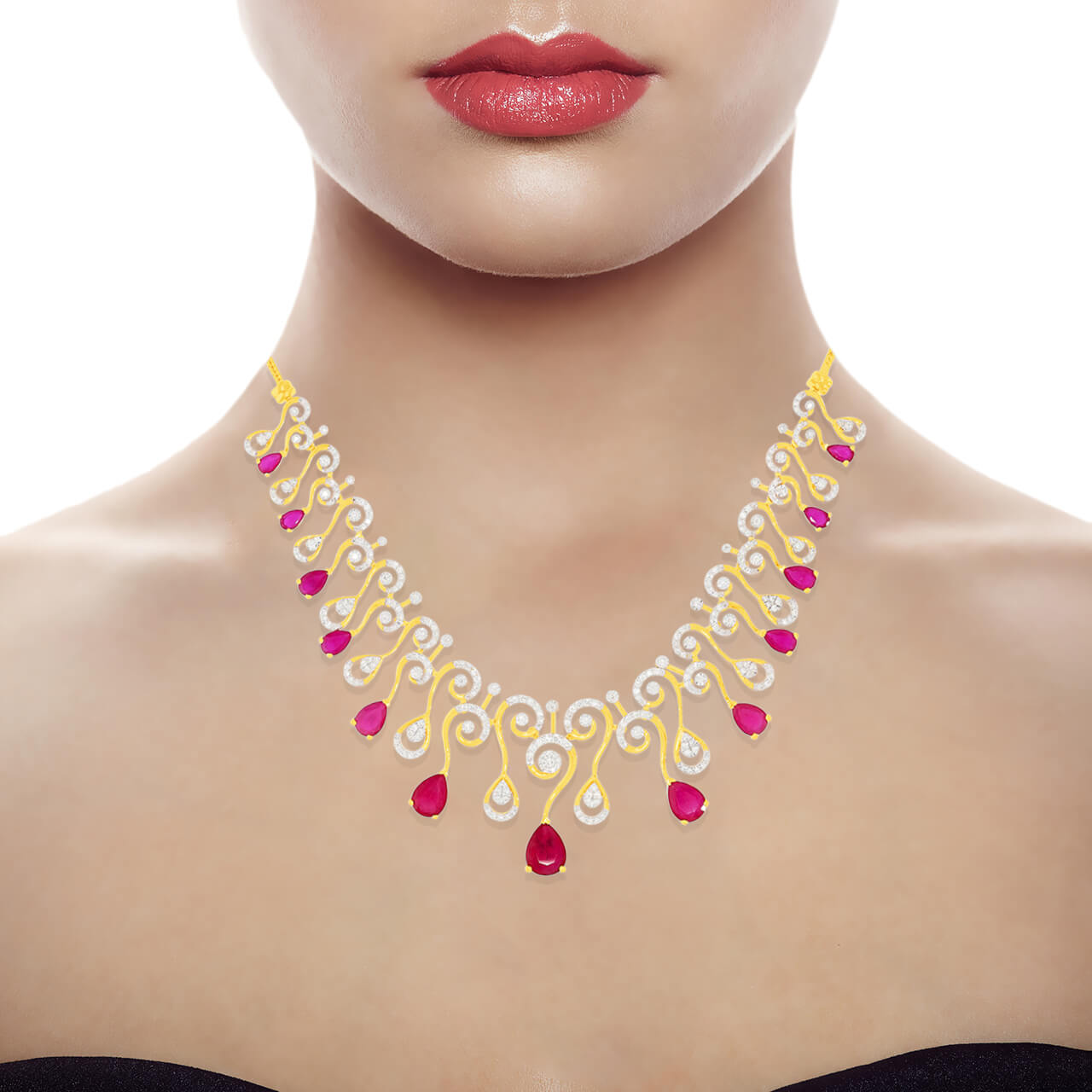 Majestic Vows Diamond Necklace