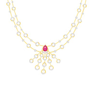 Charming Glitter Diamond Short Necklace