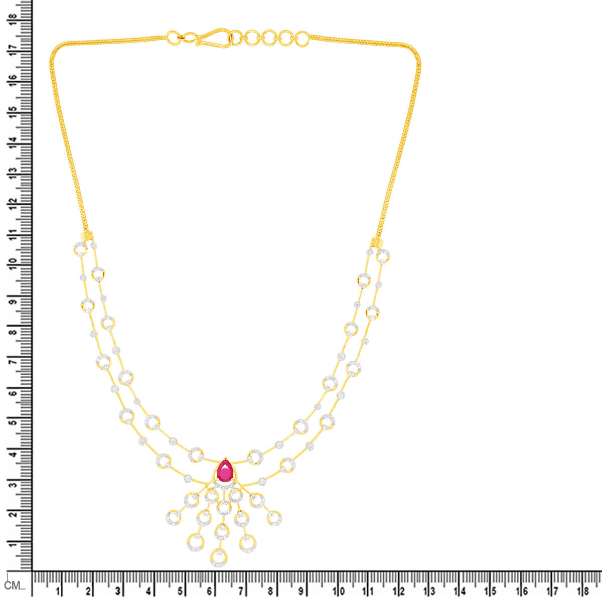 Charming Glitter Diamond Short Necklace