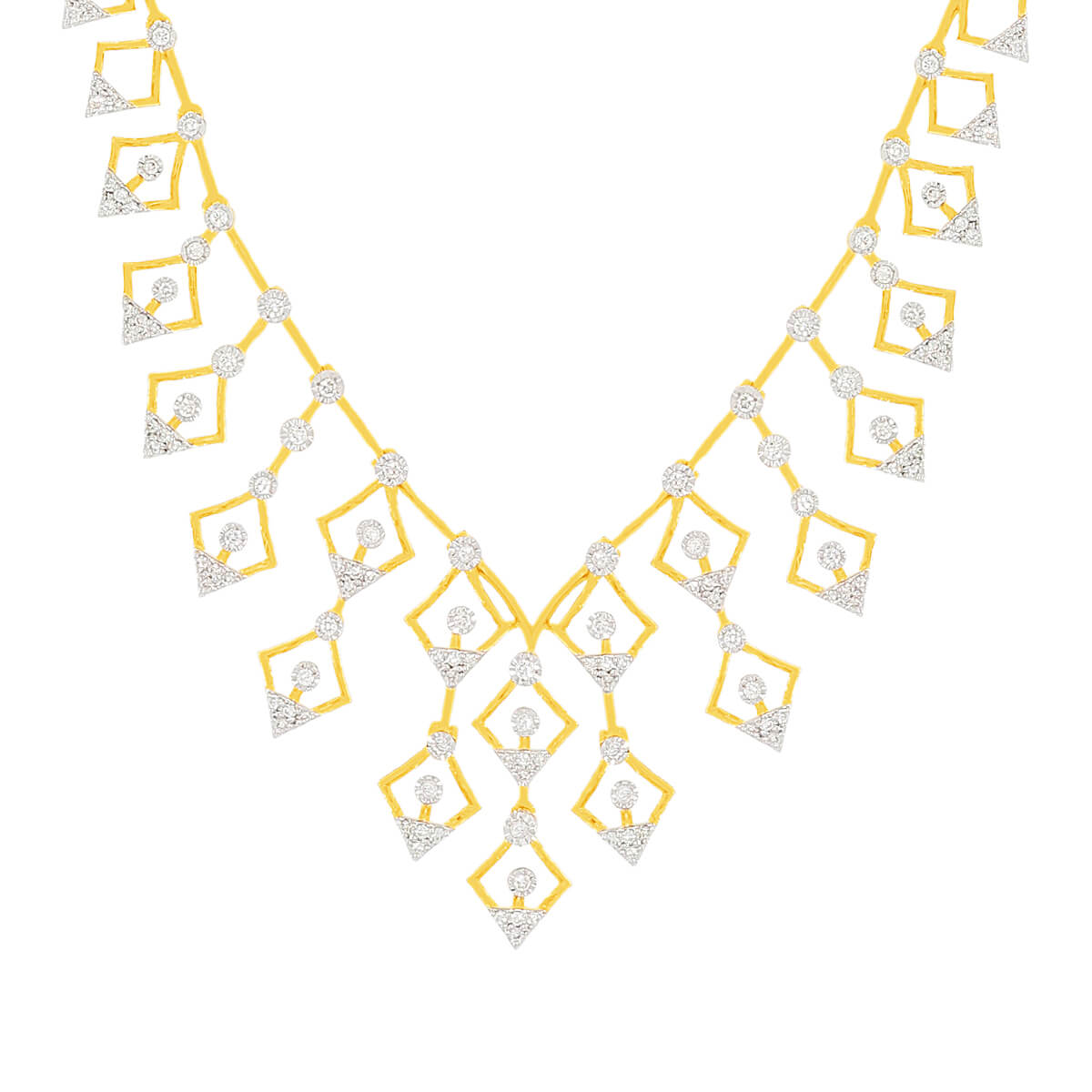 Shimmering Promise Diamond Necklace
