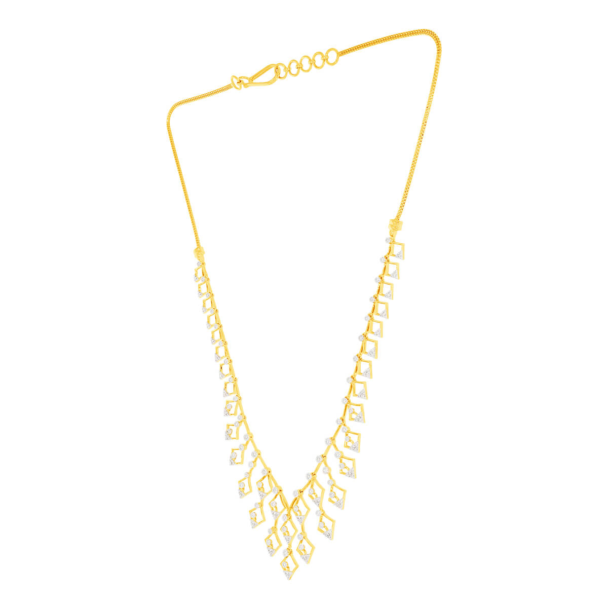 Shimmering Promise Diamond Necklace