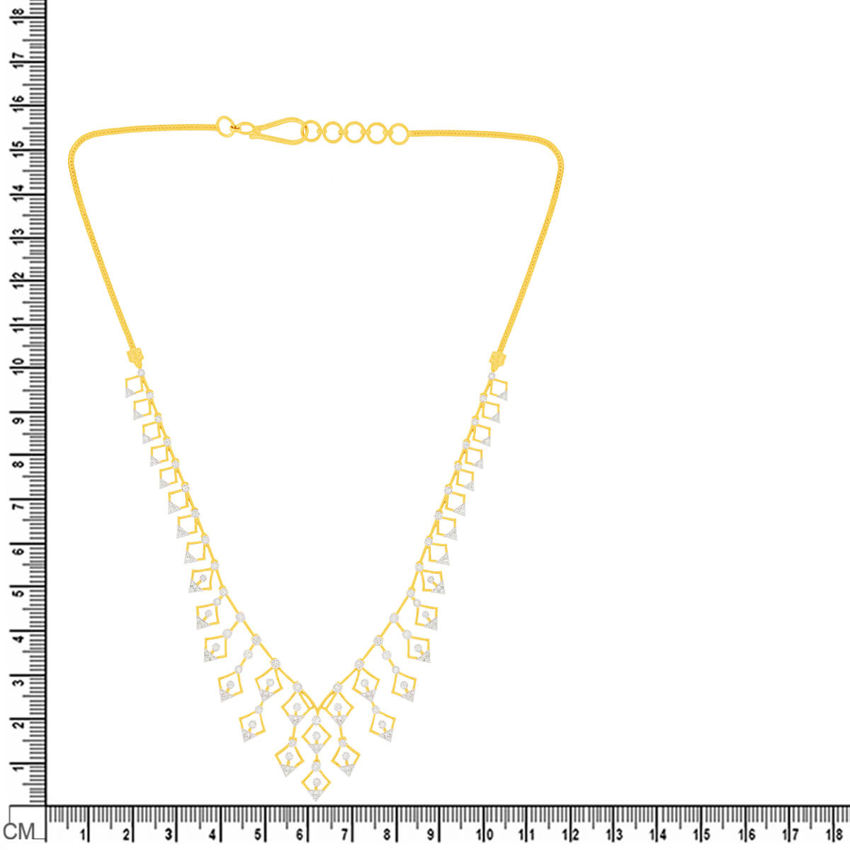 Shimmering Promise Diamond Necklace