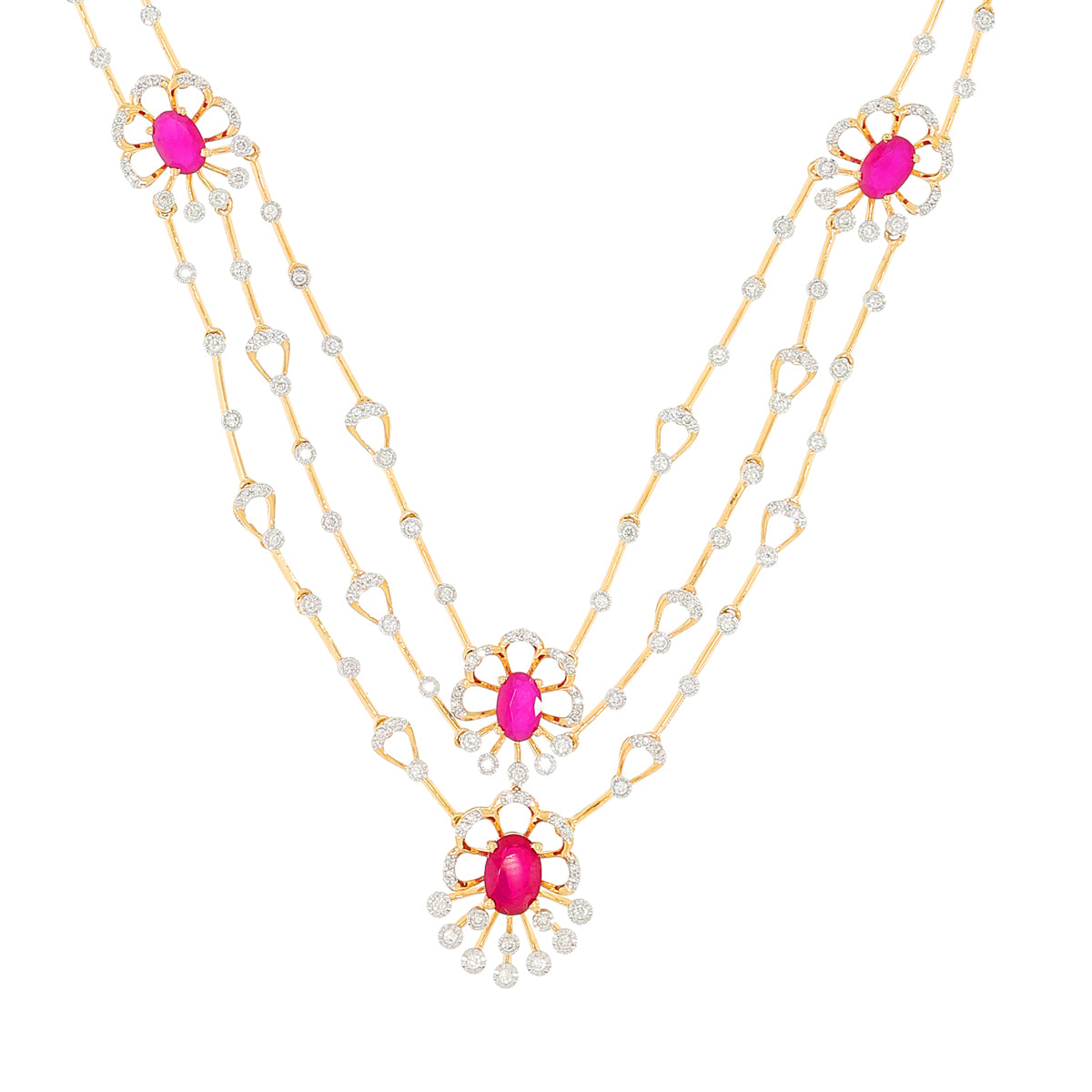 Refined Radiance Gold Layer Necklace