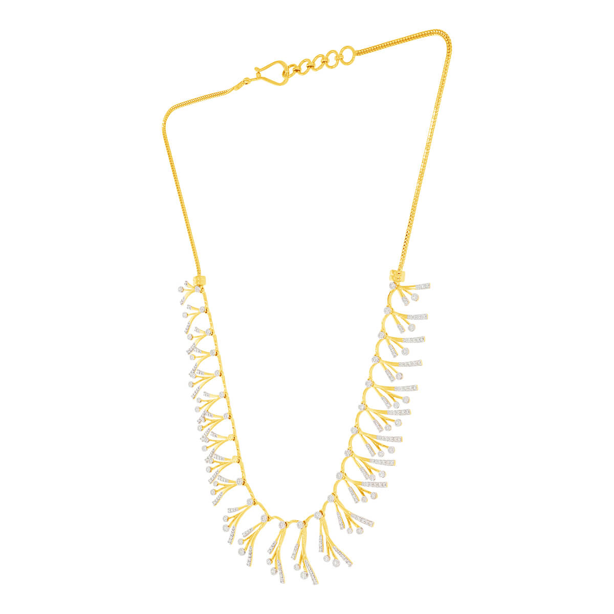 Wedding Gleam Diamond Necklace