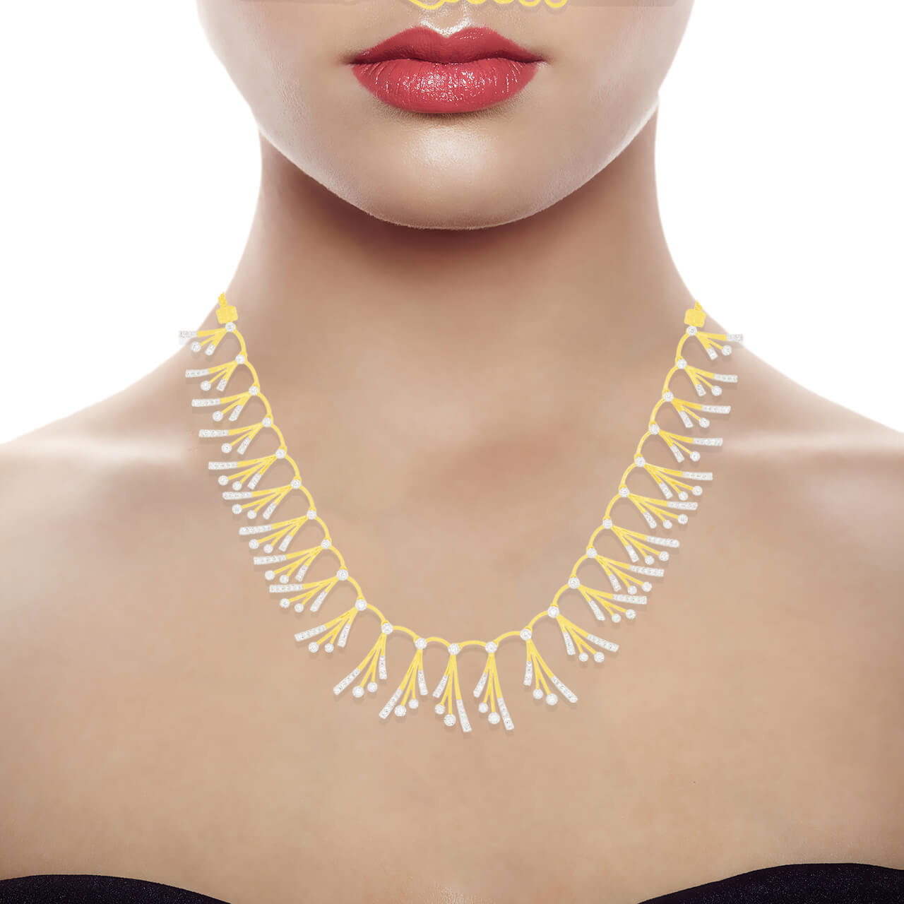 Wedding Gleam Diamond Necklace